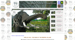 Desktop Screenshot of gajah.asia